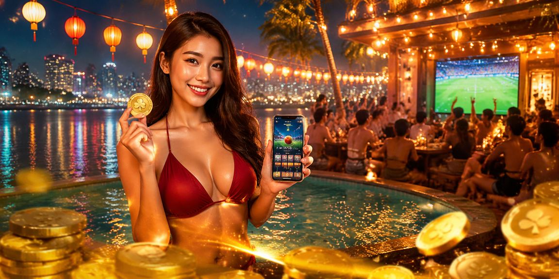 Người dùng Nha Trang xem ứng dụng casino VIP tại khu chợ đêm